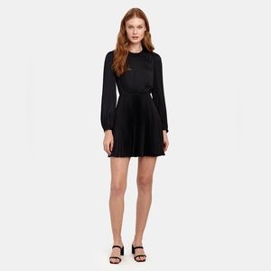 A.L.C. Tavi Pleated Long-Sleeve Mini Dress NWOT Size 2
